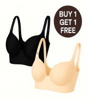 Women Deep Cup Bra Hide Back Fat Underwear Shpaer Incorporated Full Back Coverage plus Size Push up Bra