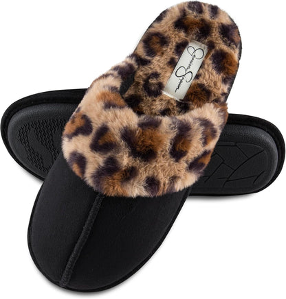 Step into Luxury: Womens Comfy Faux Fur House Slippers with Memory Foam and Anti-Skid Soles